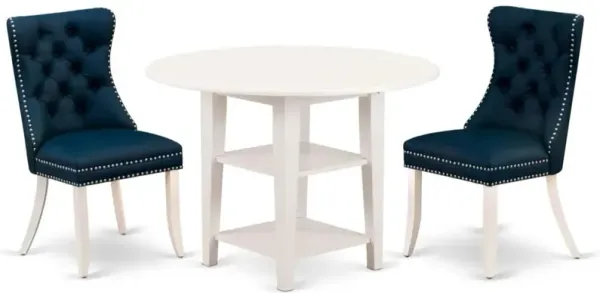 3 Piece Dining Table Set
