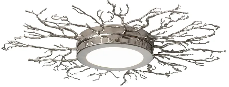 Twig Ceiling Fixture-Silver