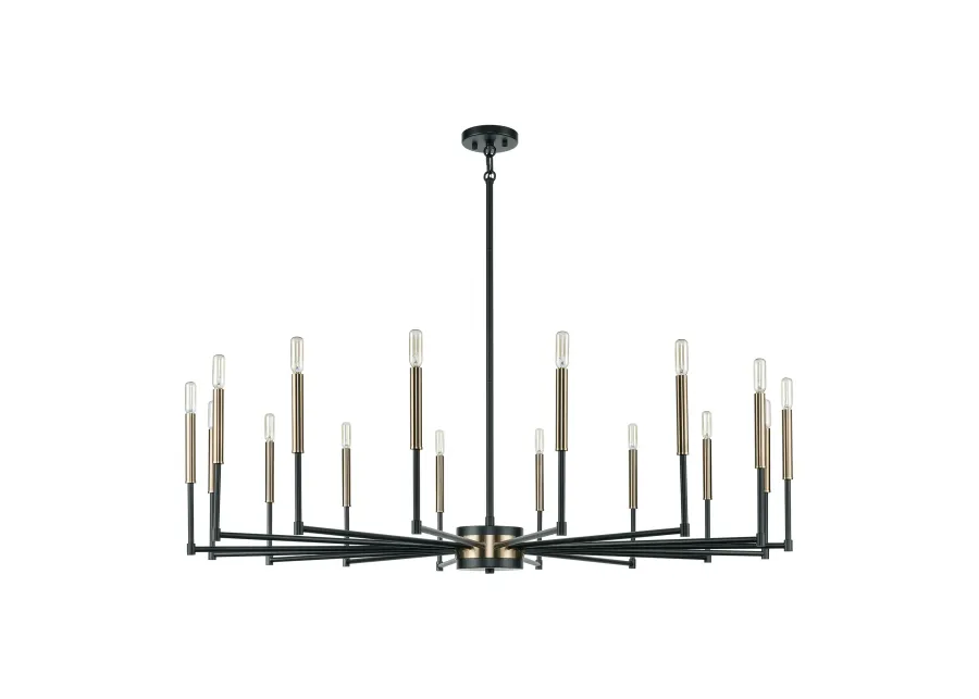 Livingston 52'' Wide 16-Light Chandelier