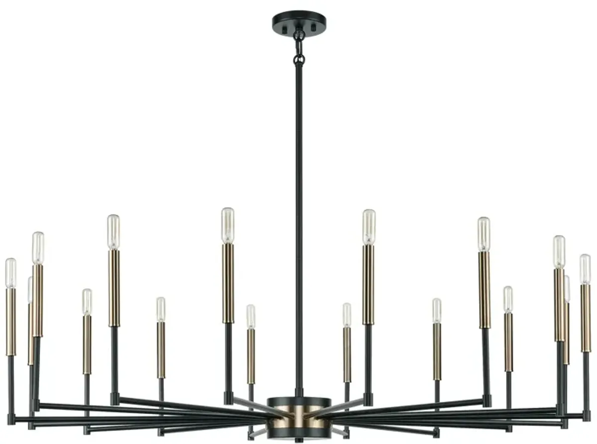 Livingston 52'' Wide 16-Light Chandelier