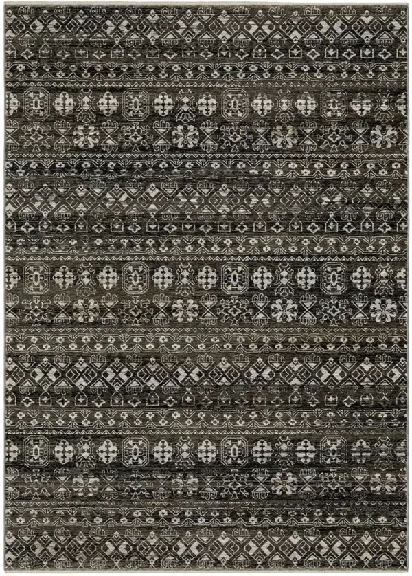Chamberlain 3'3" x 5' Black Rug
