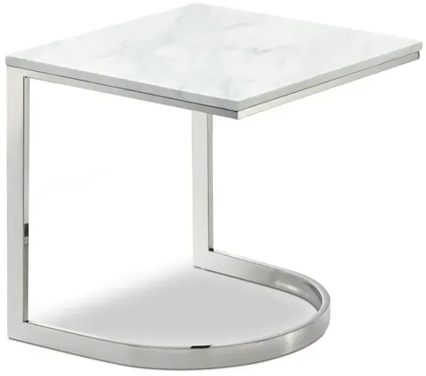 Meridian Furniture Copley Chrome End Table