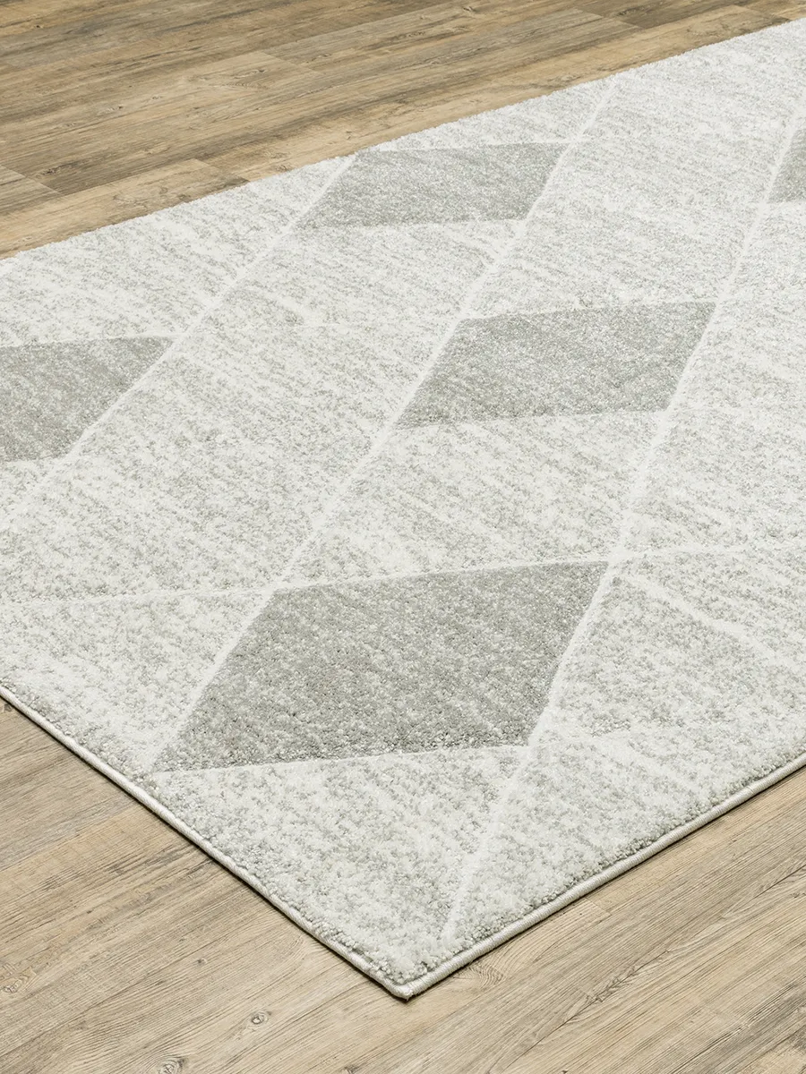 Cambria 6'7" x 9'6" Grey Rug