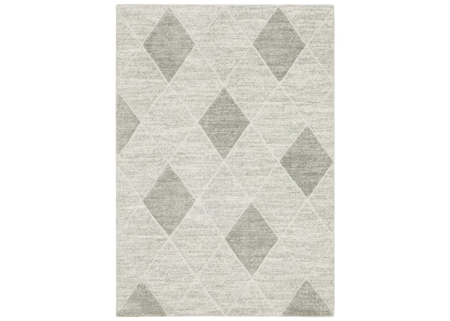 Cambria 6'7" x 9'6" Grey Rug