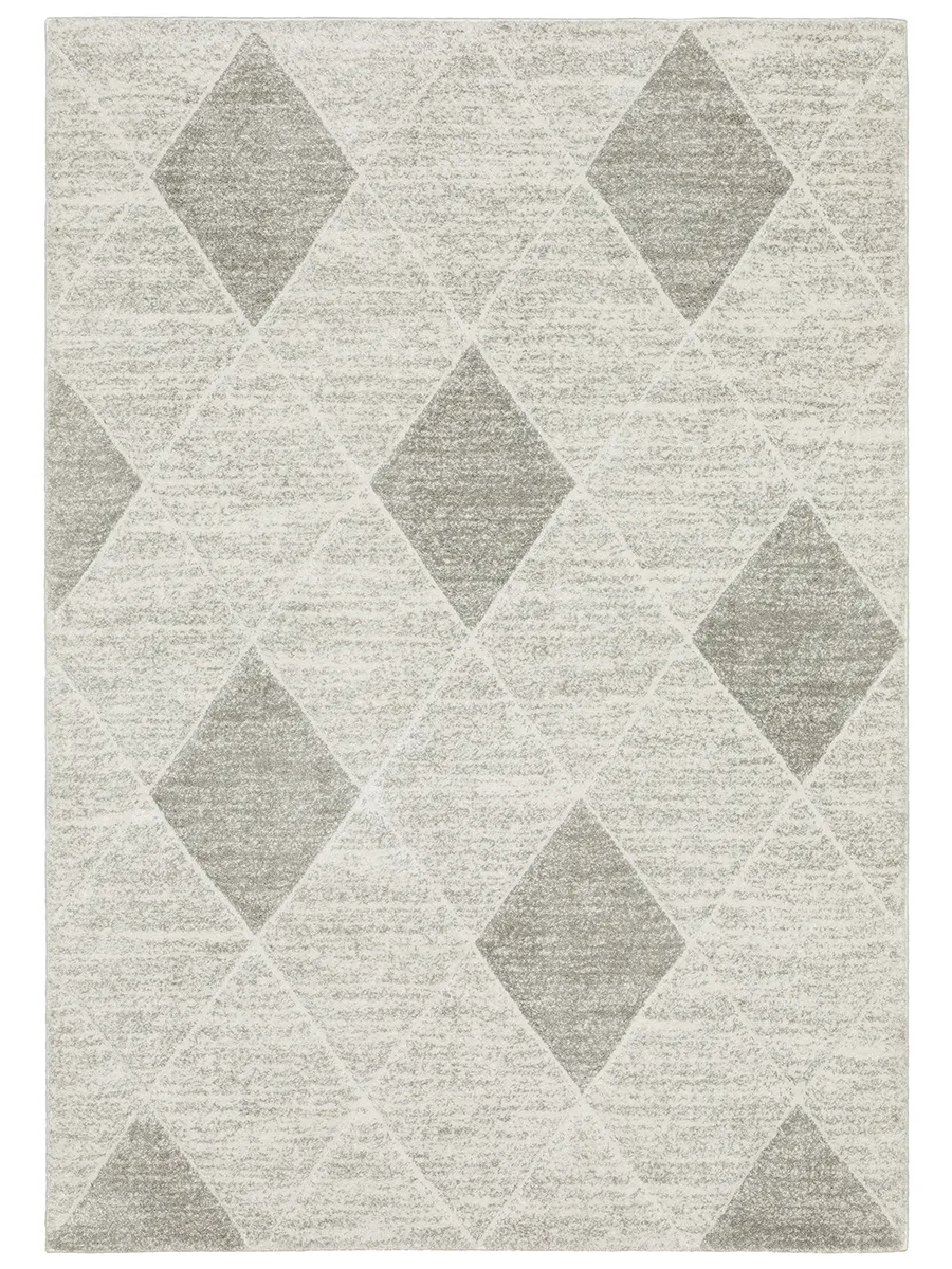 Cambria 6'7" x 9'6" Grey Rug