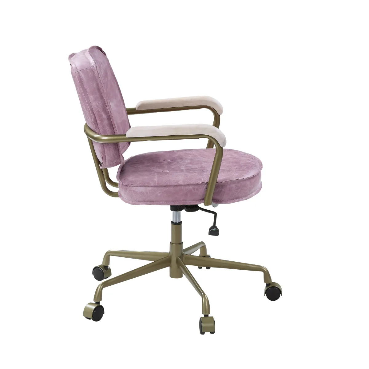 Seicross Office Chair in Pink Top Grain Leather OF