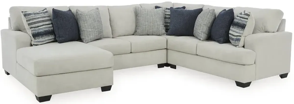 Lowder 4-Piece Sectional with Chaise