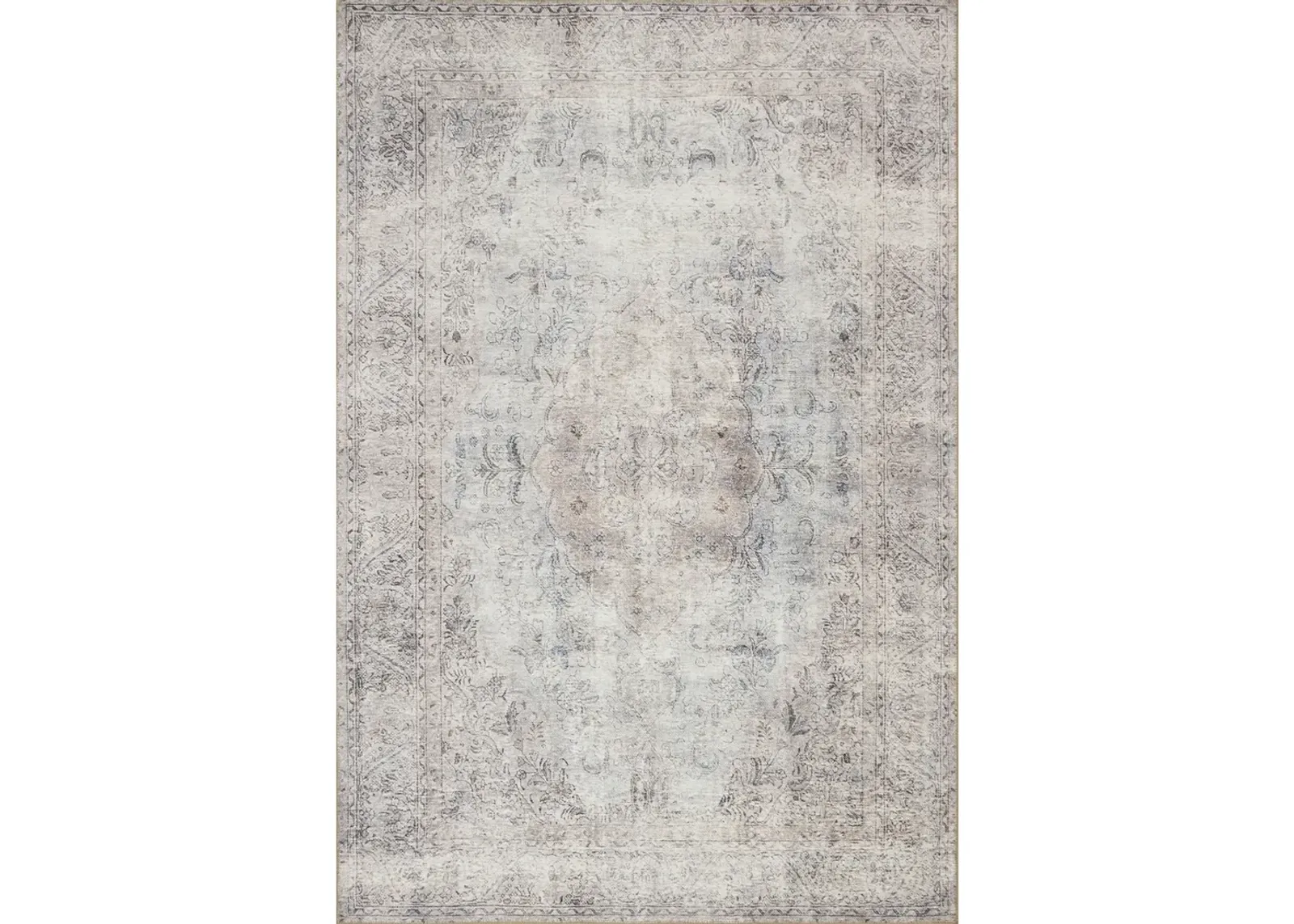 Loren LQ04 Silver/Slate 7'6" x 9'6" Rug