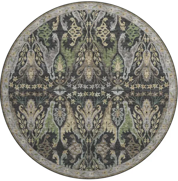 Hatay HY6 Black 8' Rug