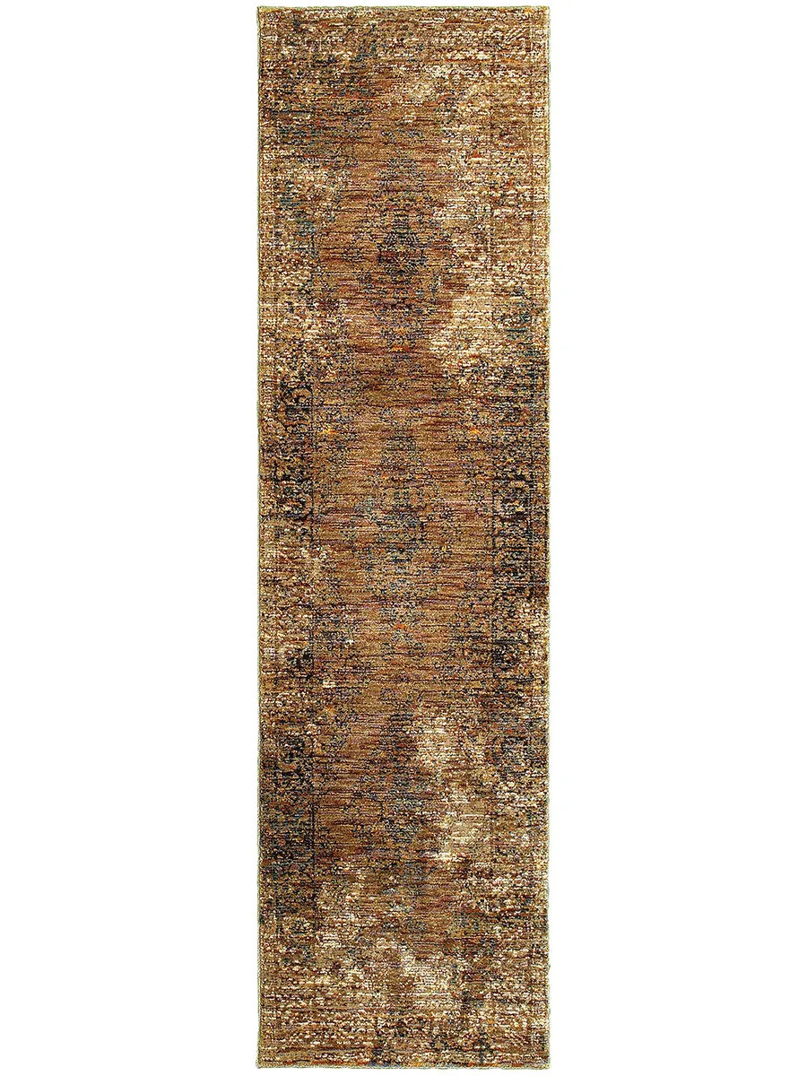 Andorra 5'3" x 7'3" Gold Rug