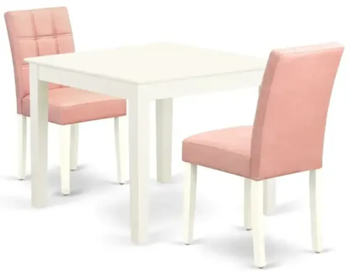 3 Piece Dinette Table Set