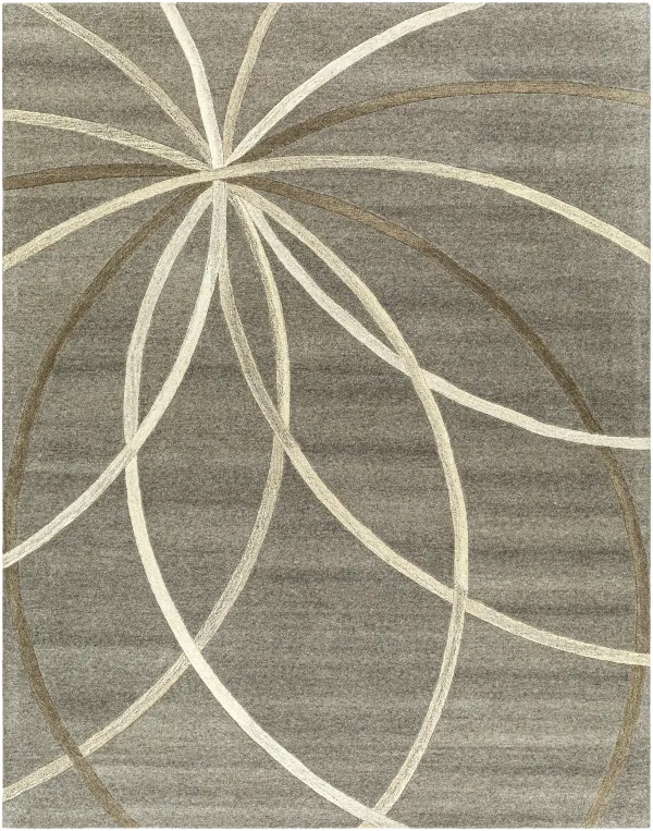 Forum FM-7072 2'6' x 8' Gray Rug