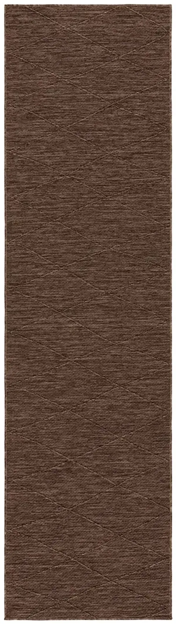Washable Solutions WSL01 Mocha 2'2" x 8' Rug
