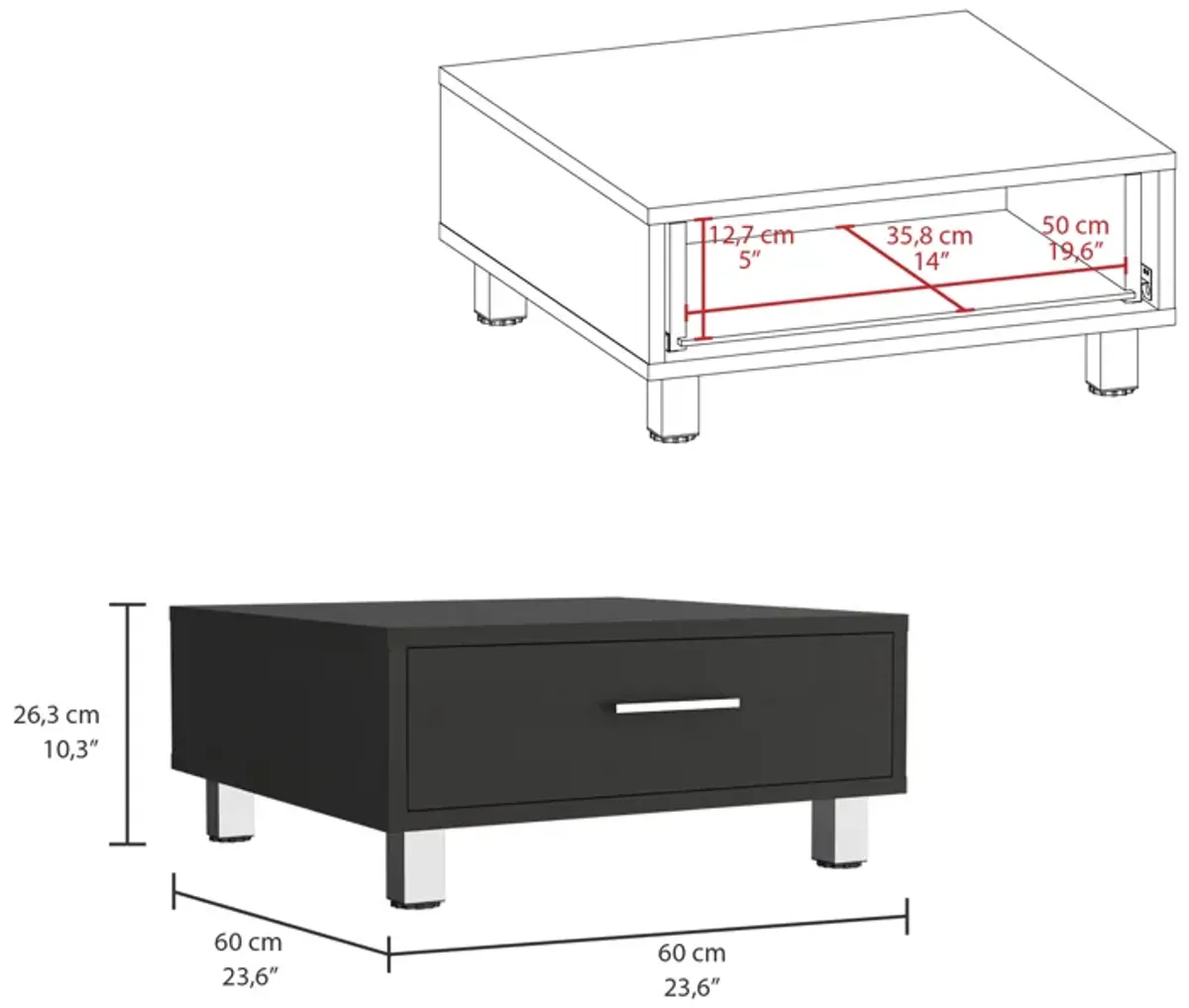 Coffee Table Albuquerque, Living Room, Black