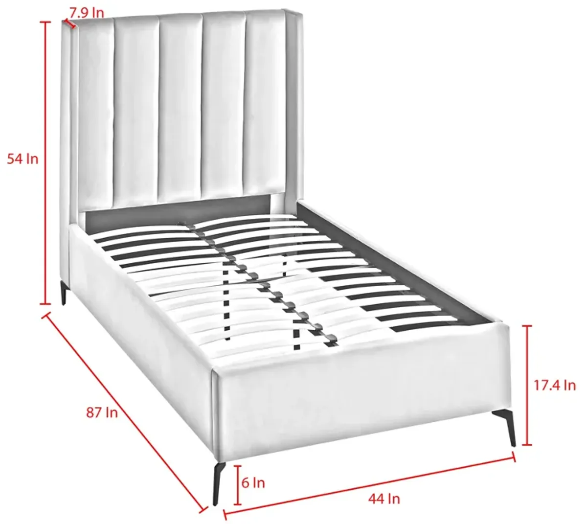 Inspired Home Avett Platform Bed