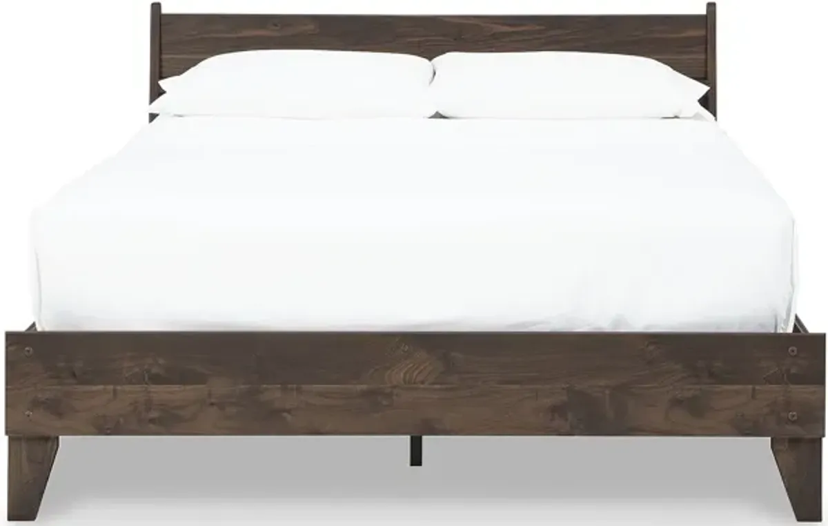 Full Panel Platform Bed