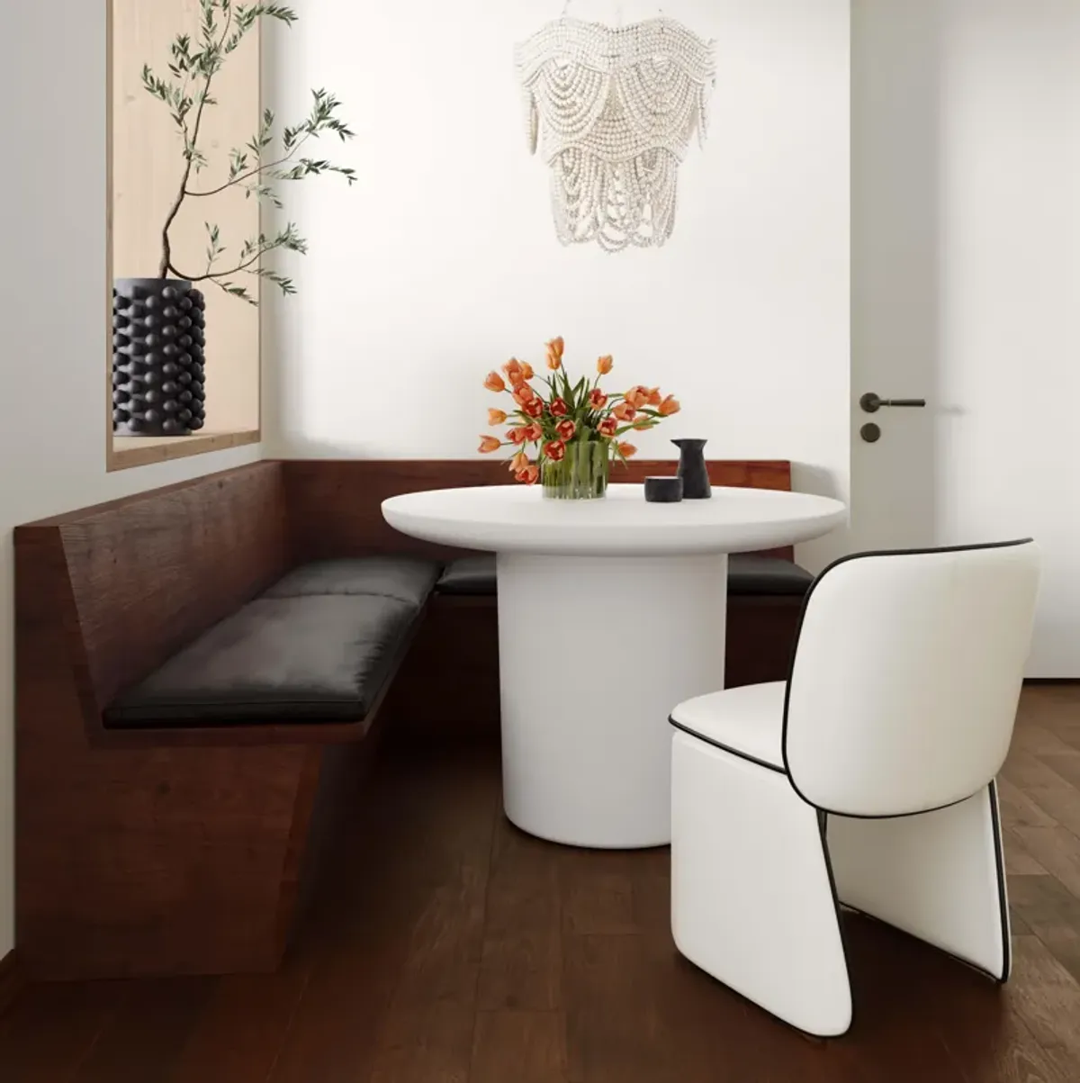 Kinsley Vegan Leather Dining Chair