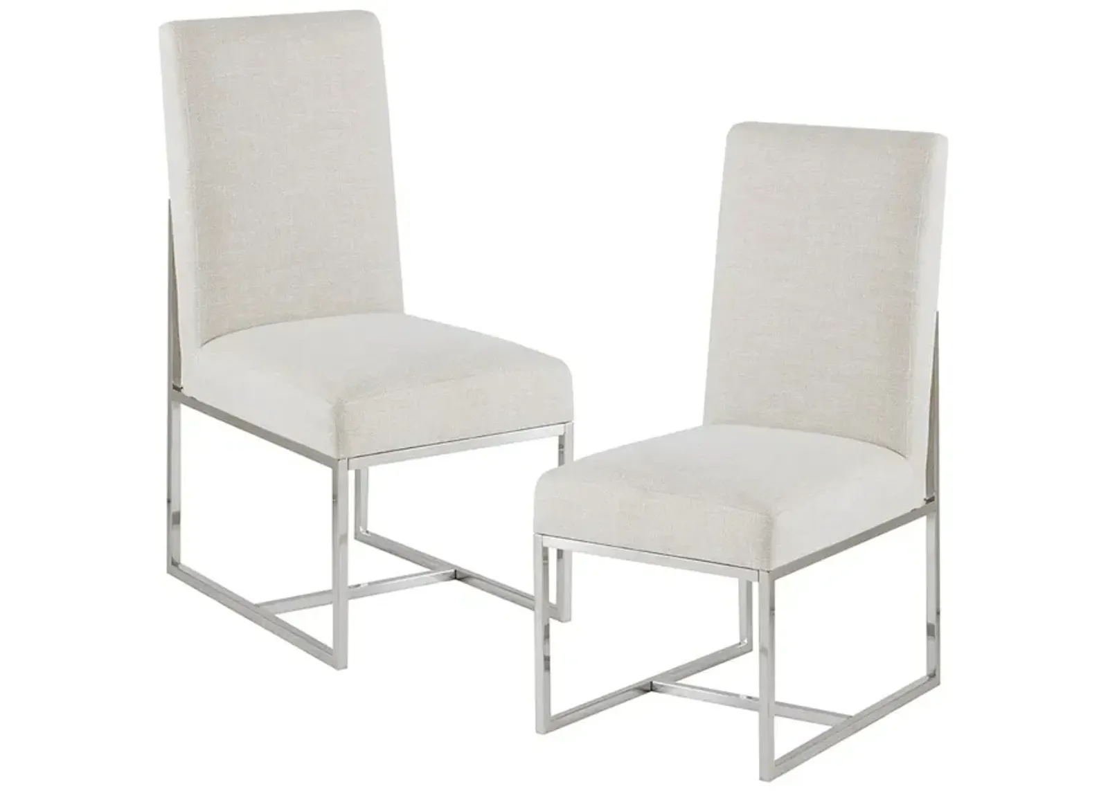 Gracie Mills Elle 2-Piece Upholstered Dining Chairs