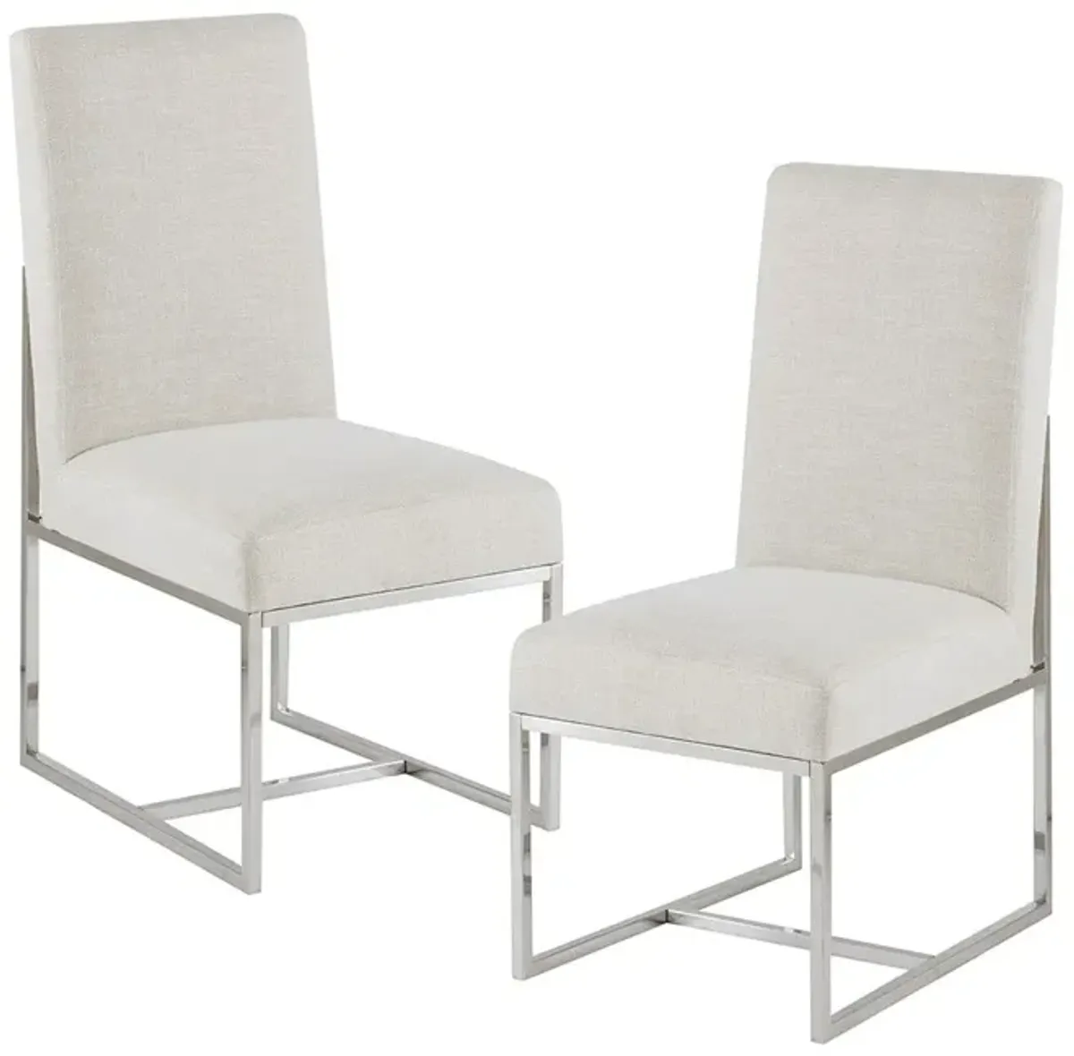 Gracie Mills Elle 2-Piece Upholstered Dining Chairs