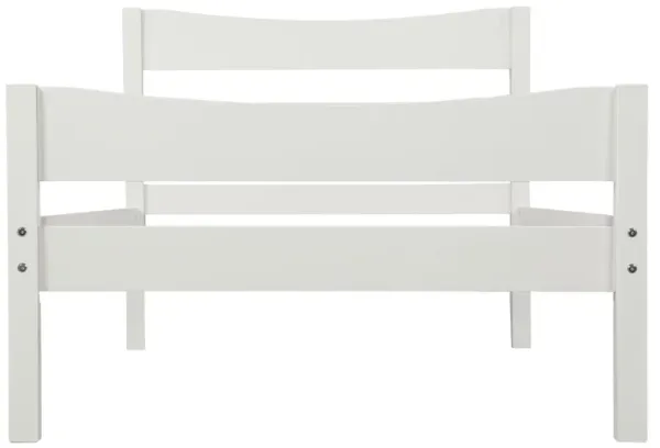 Wood Platform Bed with Headboard and Wooden Slats, Strong and Comfortable Bed Frame