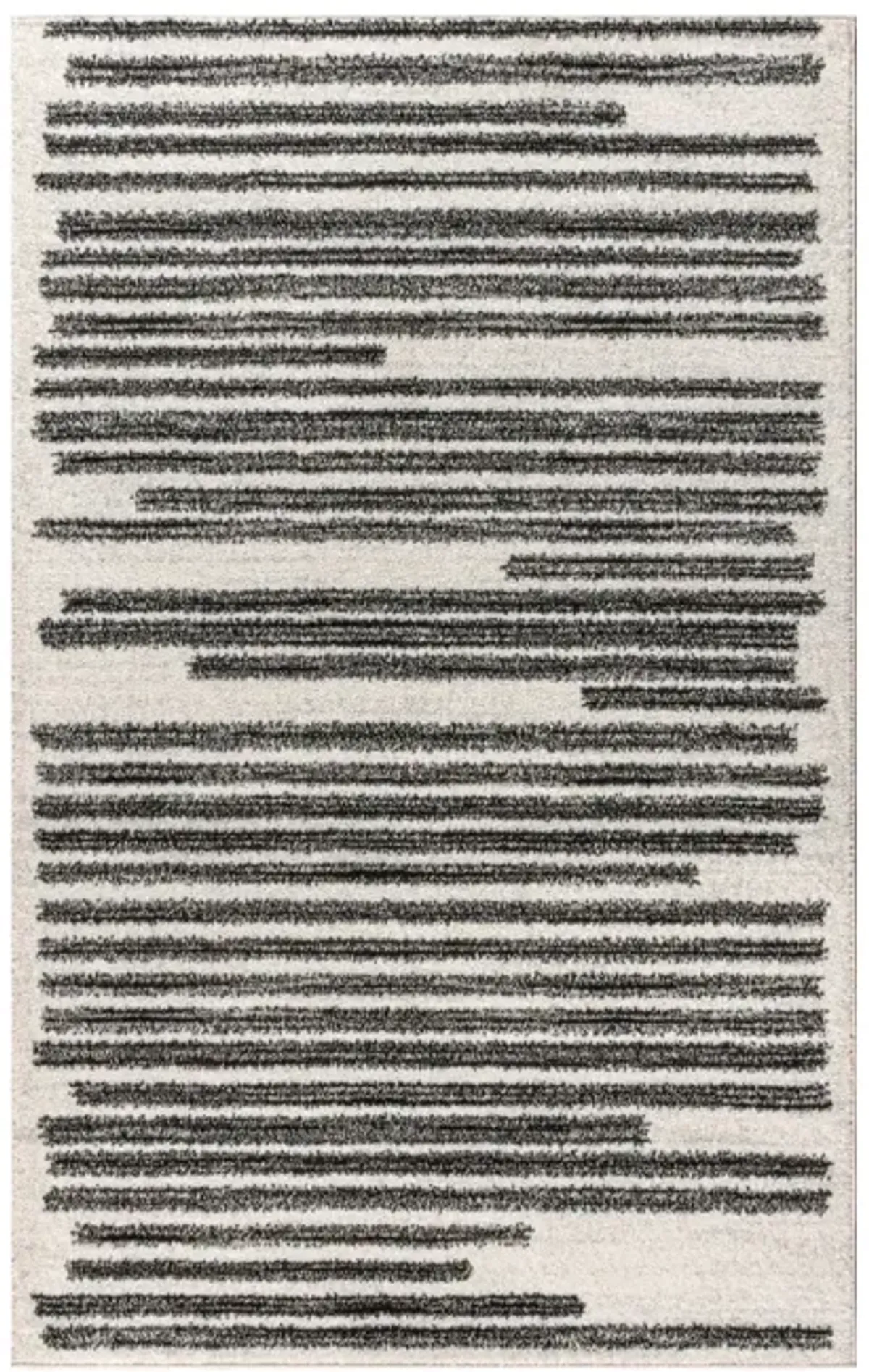 Khalil Modern Berber Stripe Area Rug