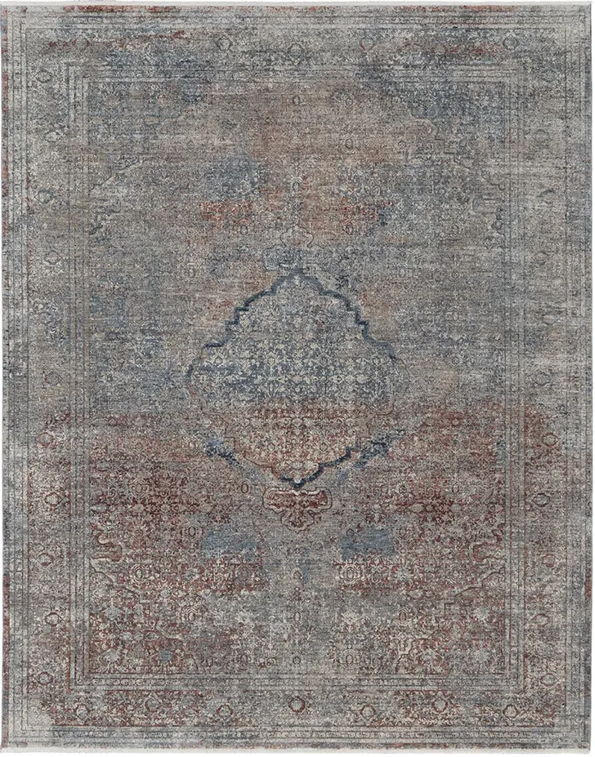 Marquette 39GVF Blue/Red/Gray 9'6" x 12'7" Rug