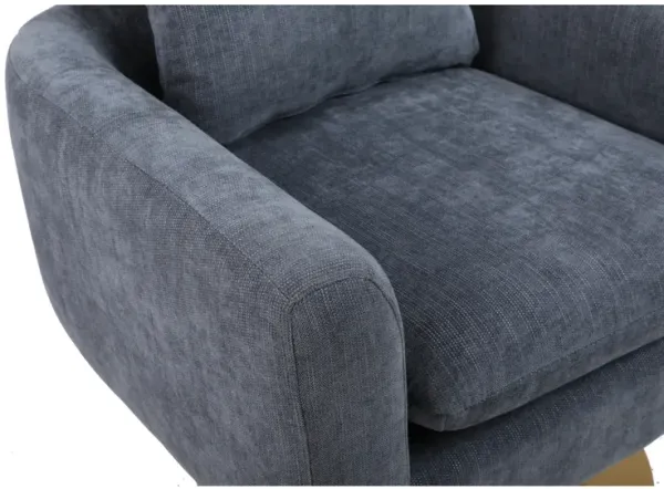 Streamdale Classic Mid-Century 360-Degree Swivel Accent Chair, Dusty Linen