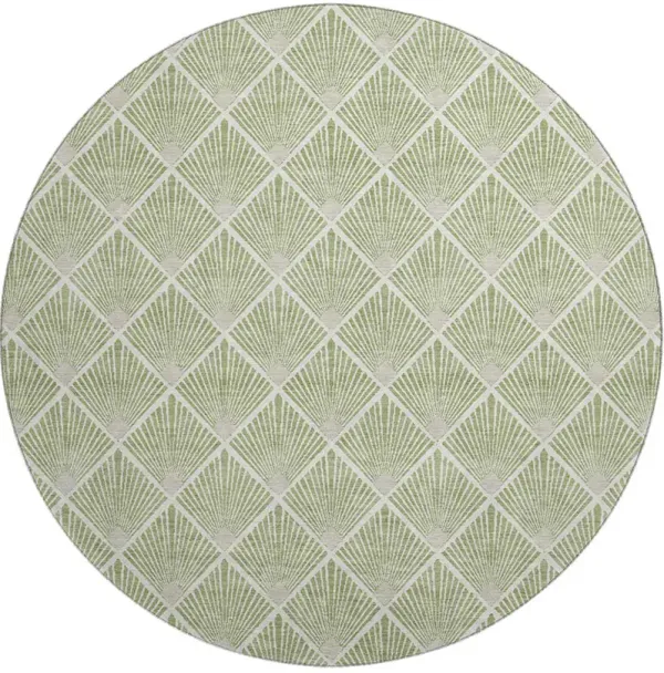 The Reserve TR9 Aloe 8' Round Rug
