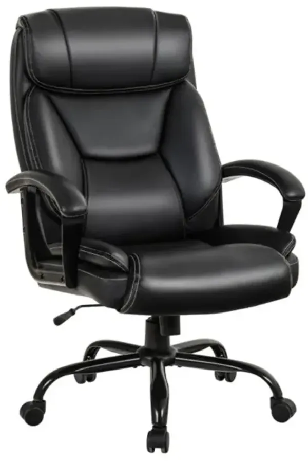 Hivvago Massage Executive Office Chair with 6 Vibrating Points