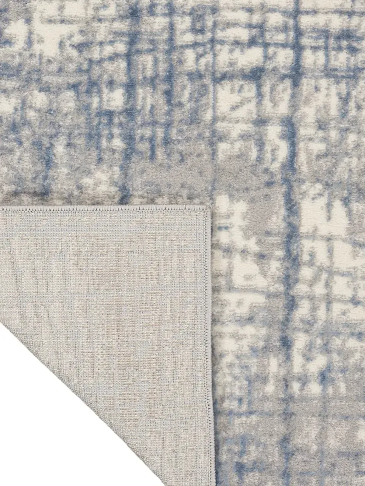 CK950 Rush CK950 Ivory/Blue 2'3" x 10' Rug