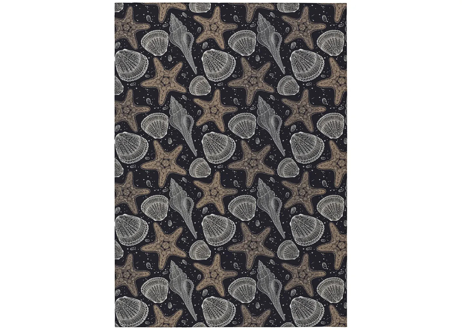 Seabreeze SZ4 Black 9' x 12' Rug