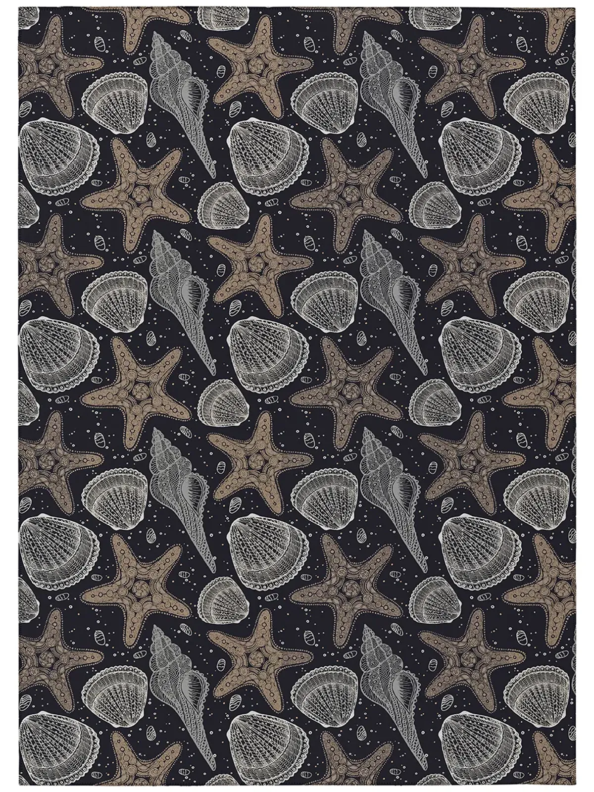 Seabreeze SZ4 Black 9' x 12' Rug