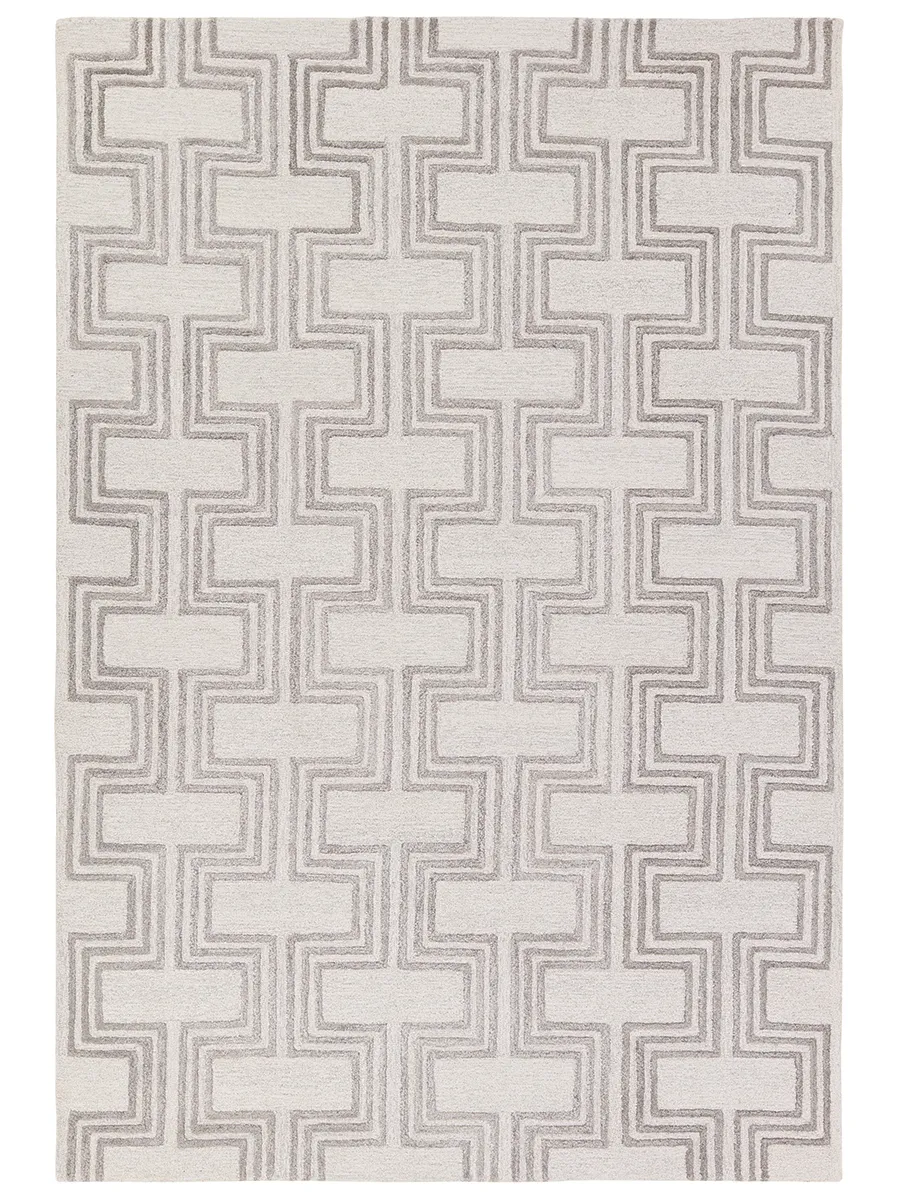 City Melchor Gray 10' x 14' Rug