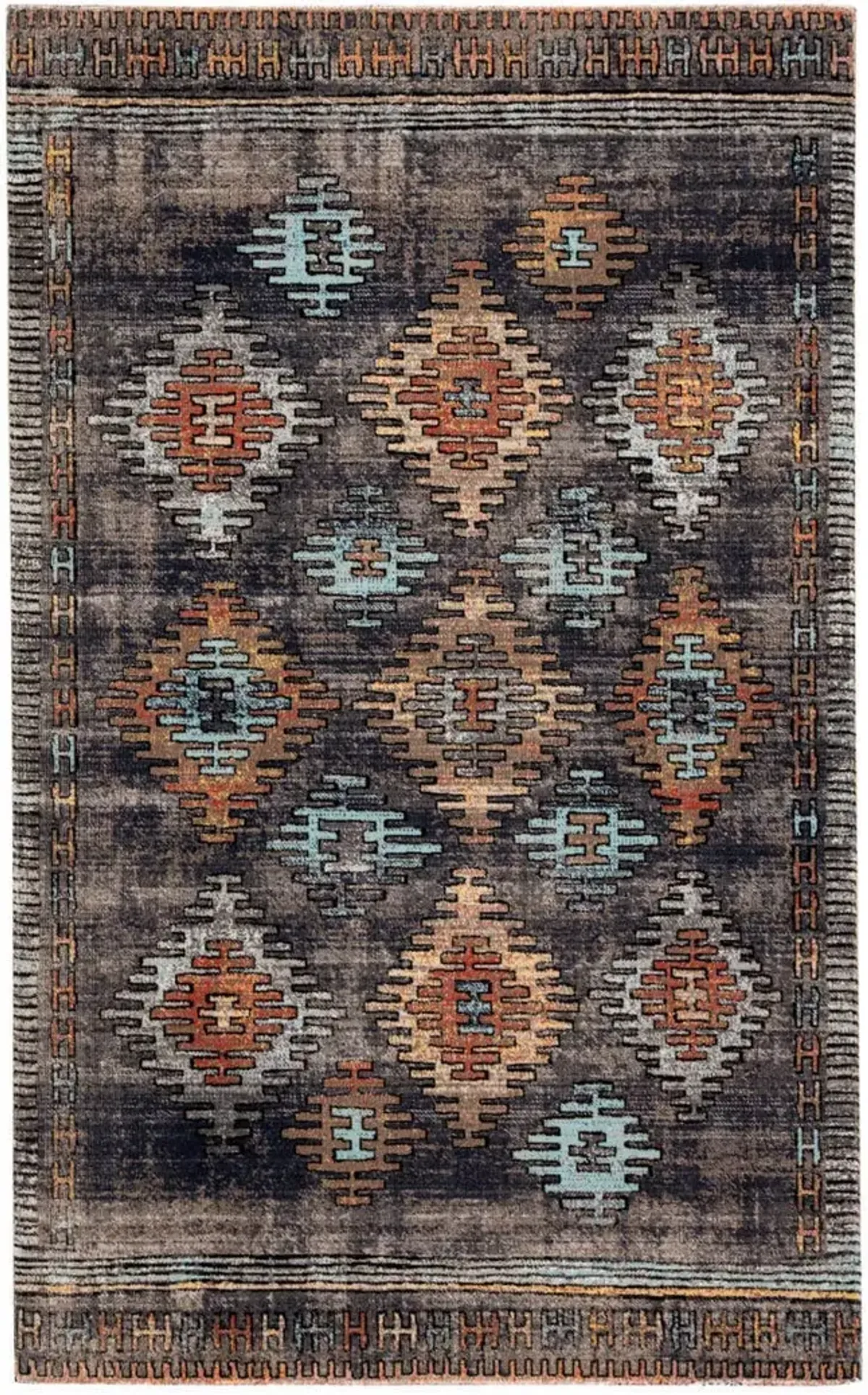 Polaris Dez Blue 8'10" x 12' Rug