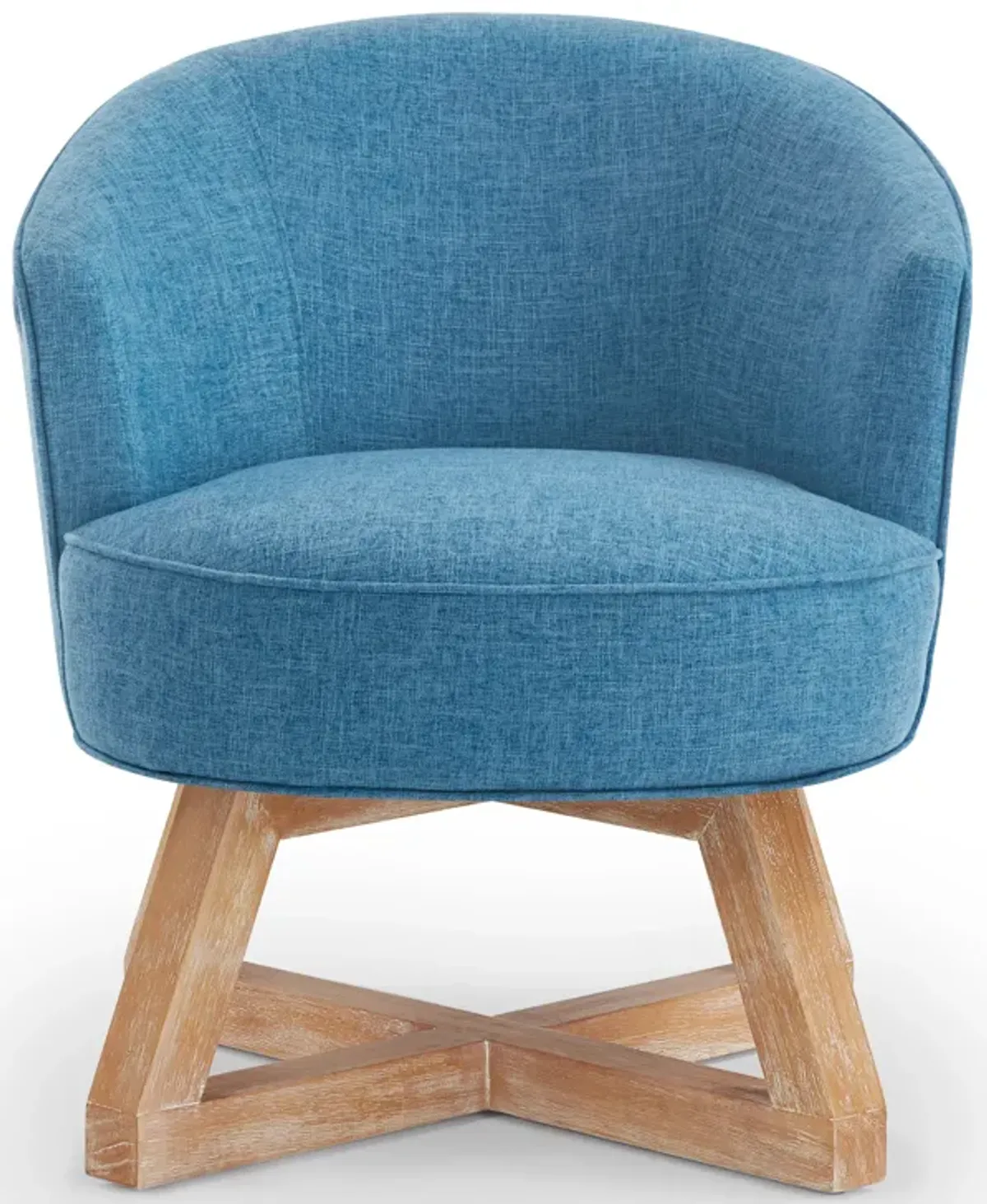 Merax Classic linen Fabric Swivel Accent Chair