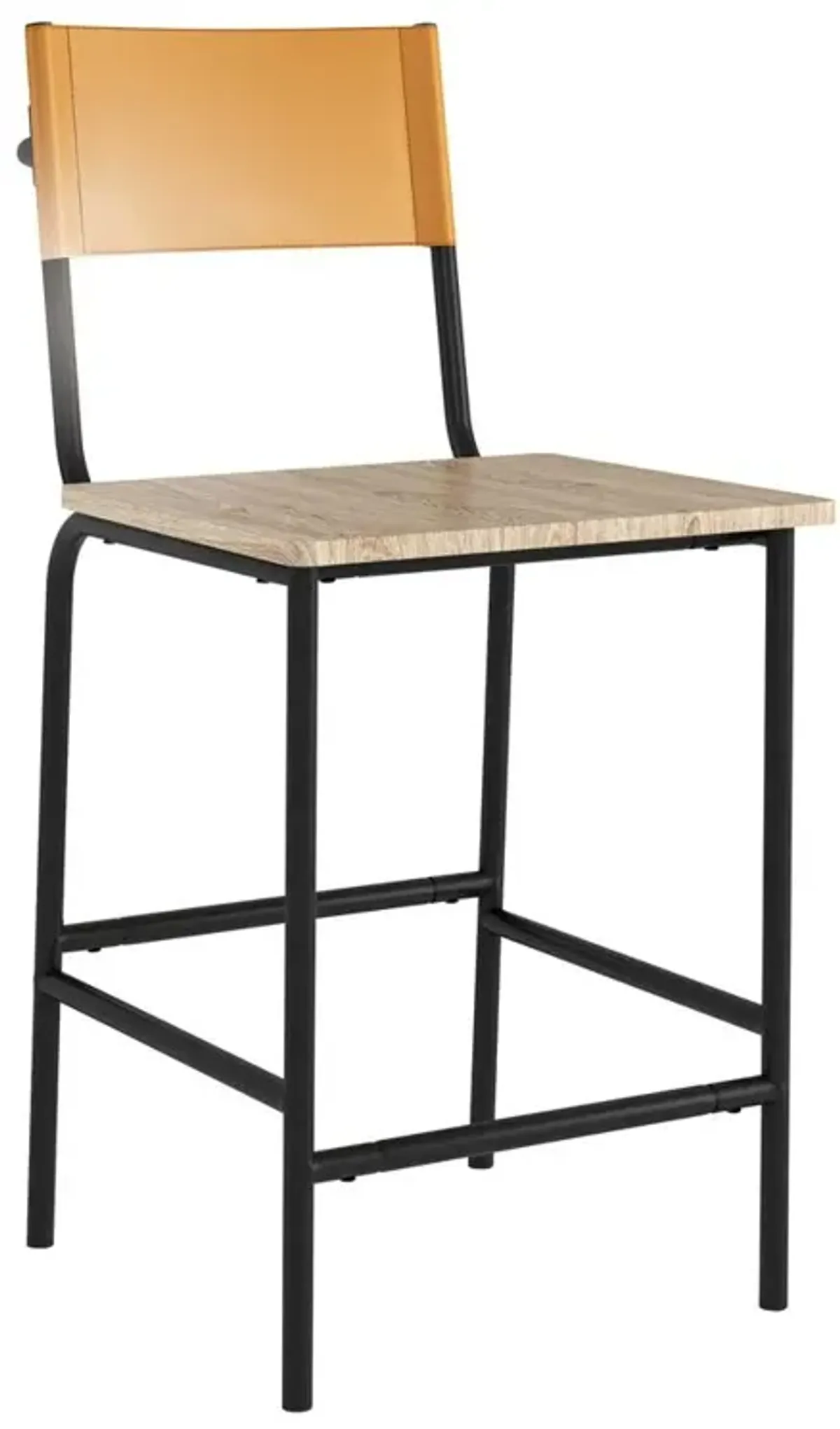 Sauder Boulevard Cafe Counter Stool Bl&Camel 3A