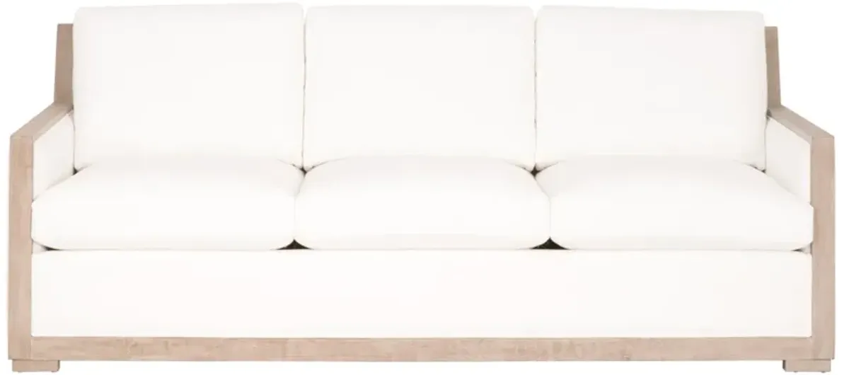 Manhattan 85" Wood Trim Sofa