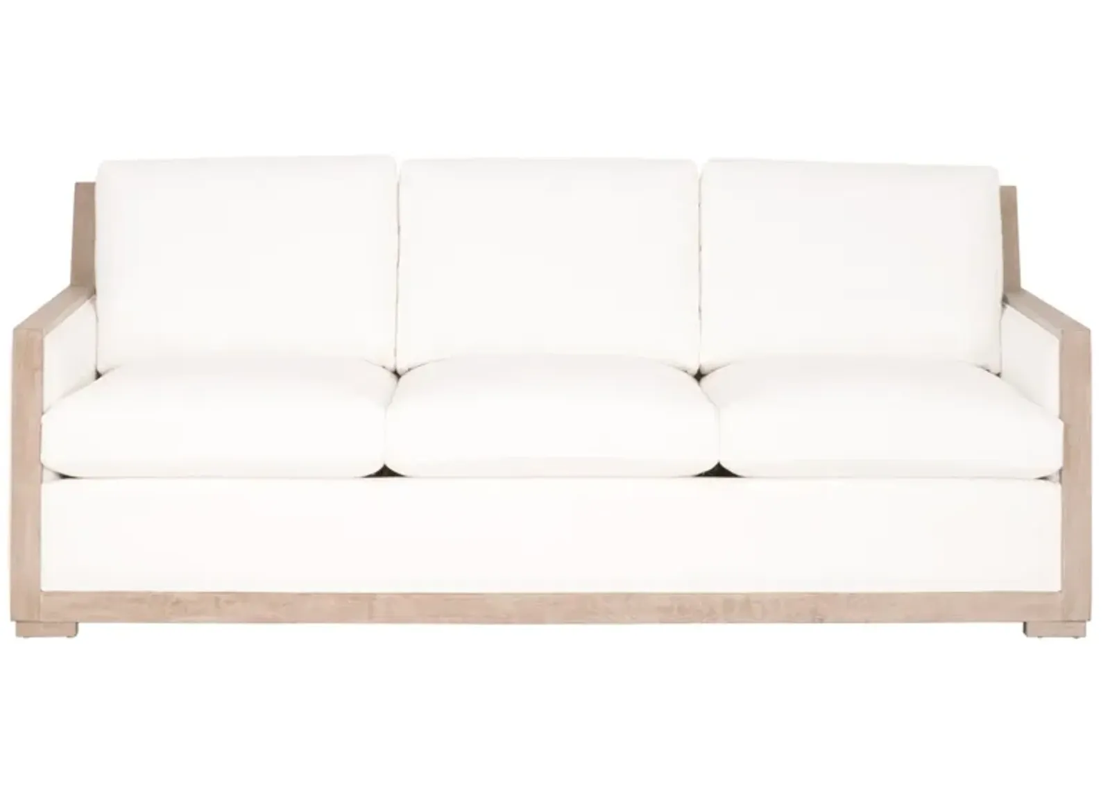 Manhattan 85" Wood Trim Sofa