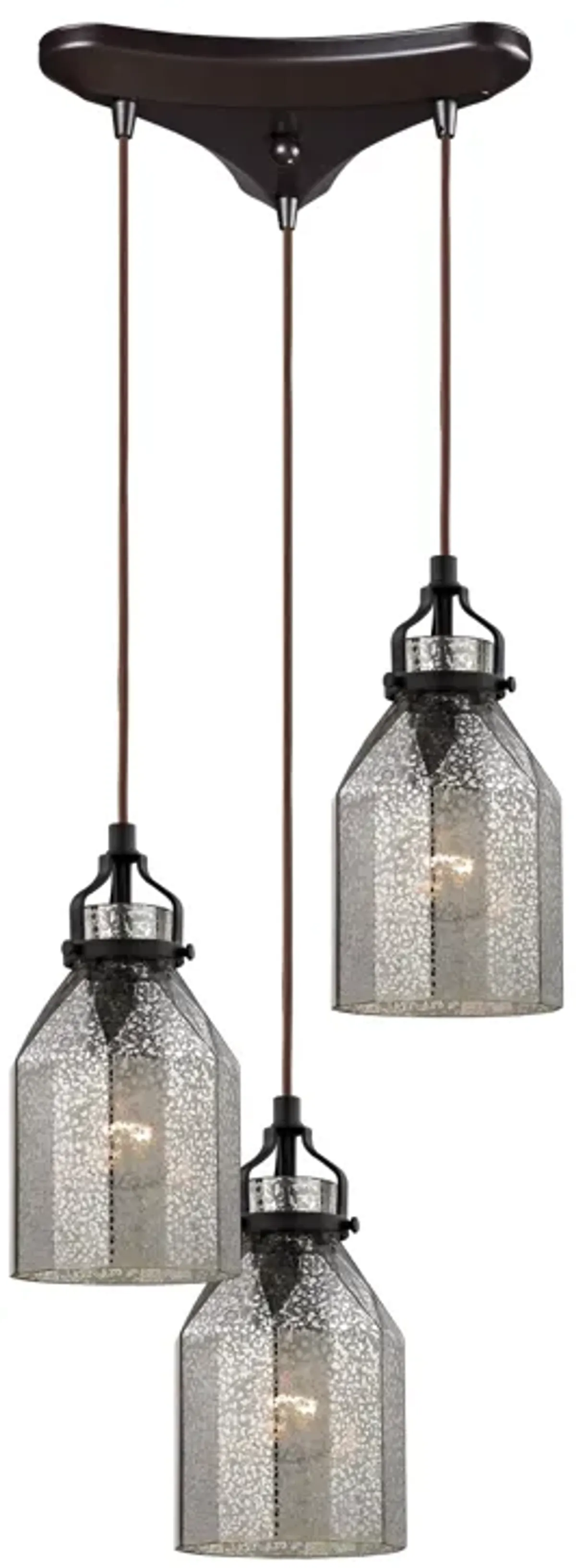 Danica 10" Wide 3-Light Mini Pendant