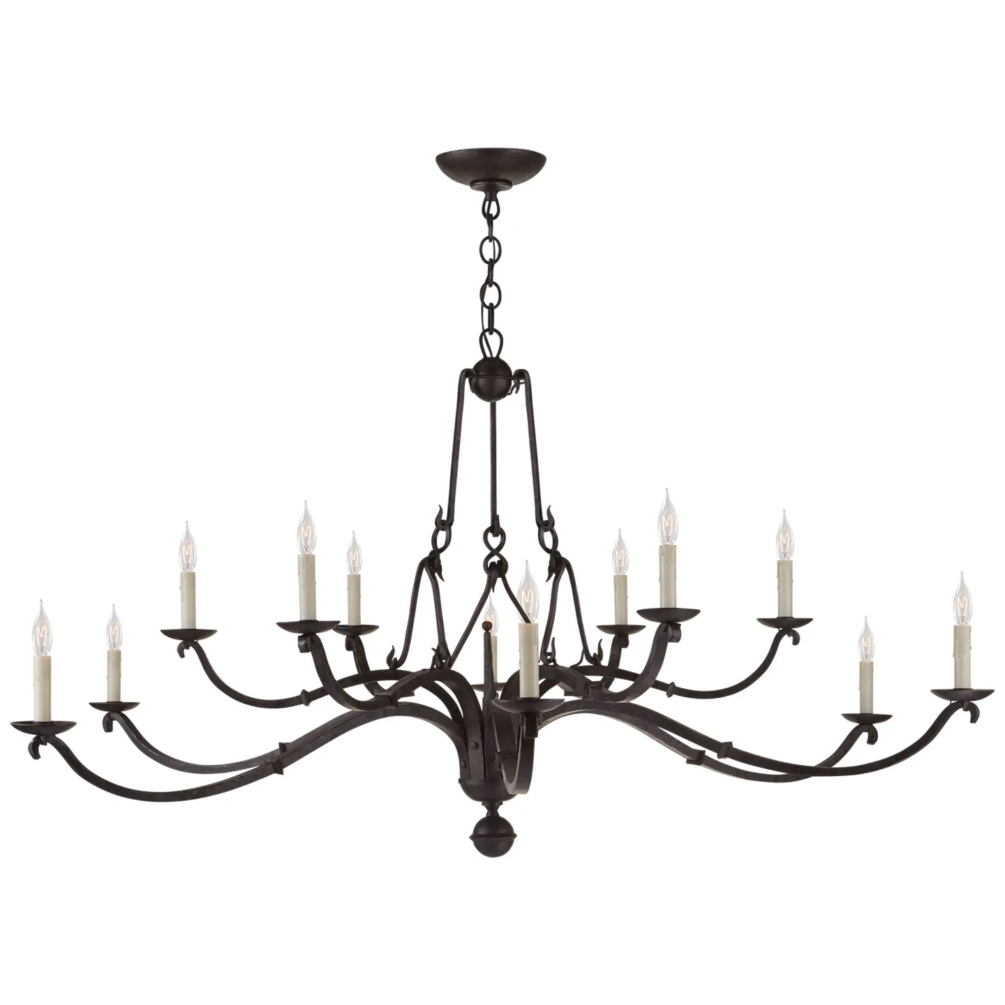 Allegra Lg 2-Tiered Chandelier