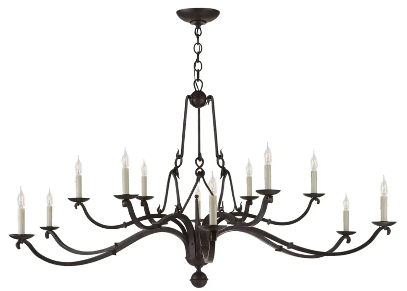 Allegra Lg 2-Tiered Chandelier