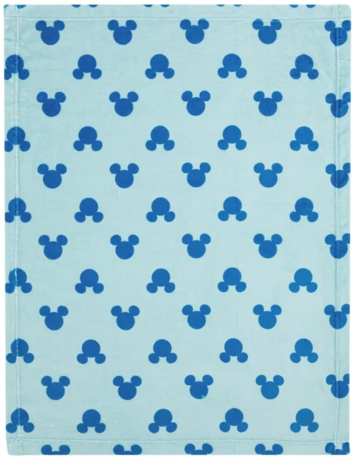 Lambs & Ivy Disney Baby Forever Mickey Mouse Blue Soft Fleece Baby Blanket