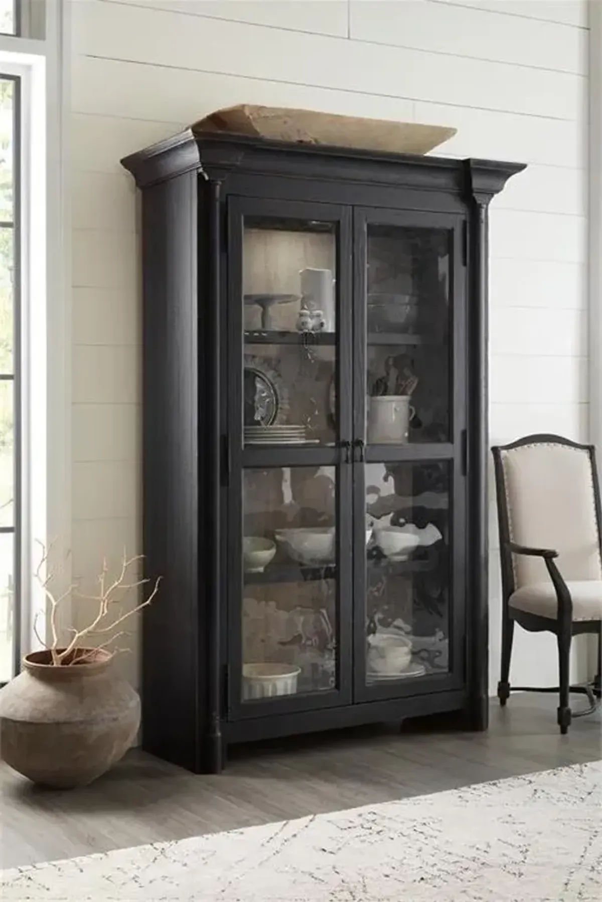 Ciao Bella Black Display Cabinet