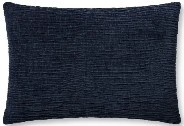 Navy 16''x26'' Down Pillow