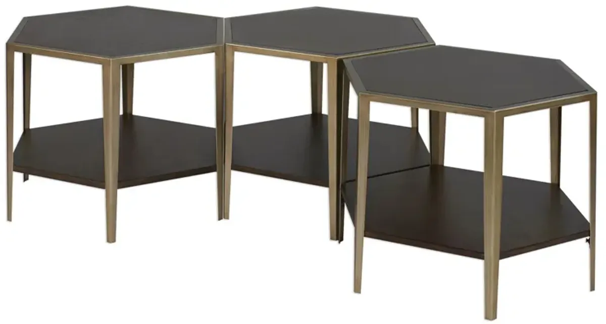 Uttermost Alicia Geometric Accent Table