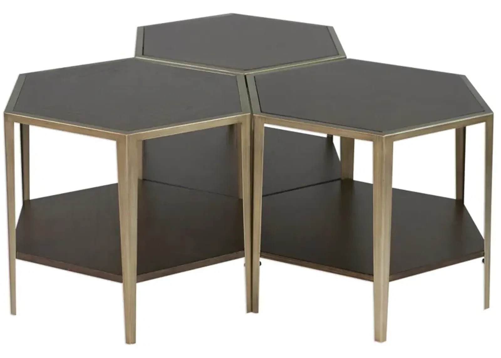 Uttermost Alicia Geometric Accent Table