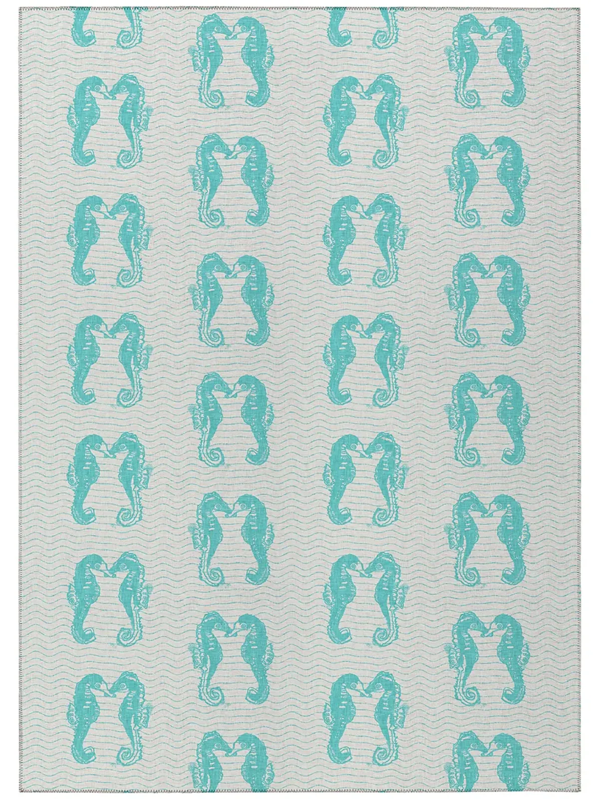 Seabreeze SZ15 Teal 30" x 46" Rug