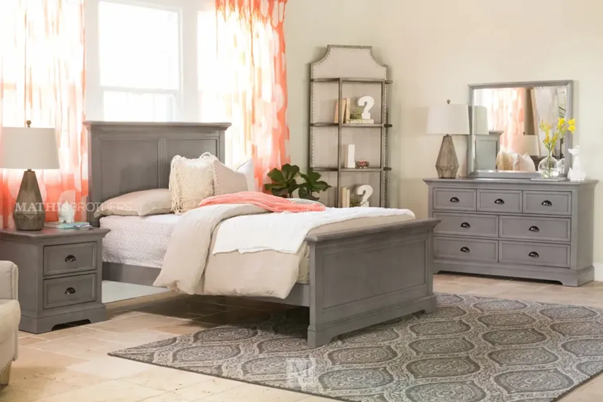 Tamarack 7-Drawer Dresser in Gray