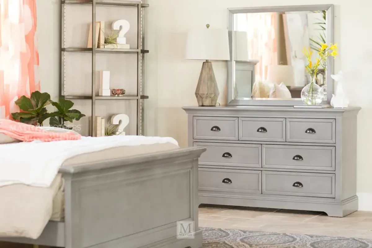 Tamarack 7-Drawer Dresser in Gray