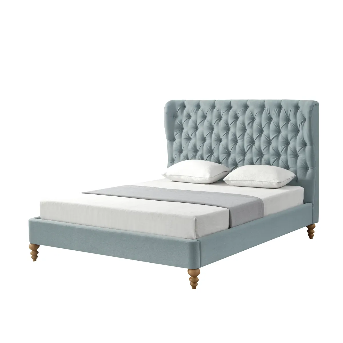 Rustic Manor Adilyn Linen Platform Bed